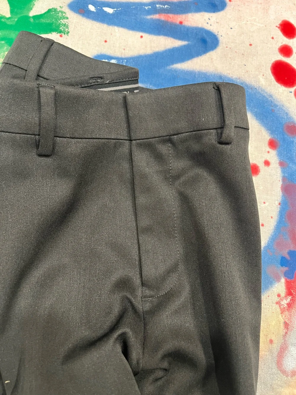 Black slacks